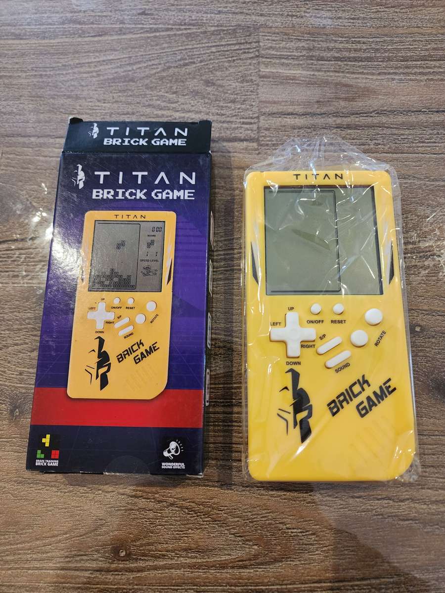 Titan Brick Game AND Retro Pocket Handheld Games