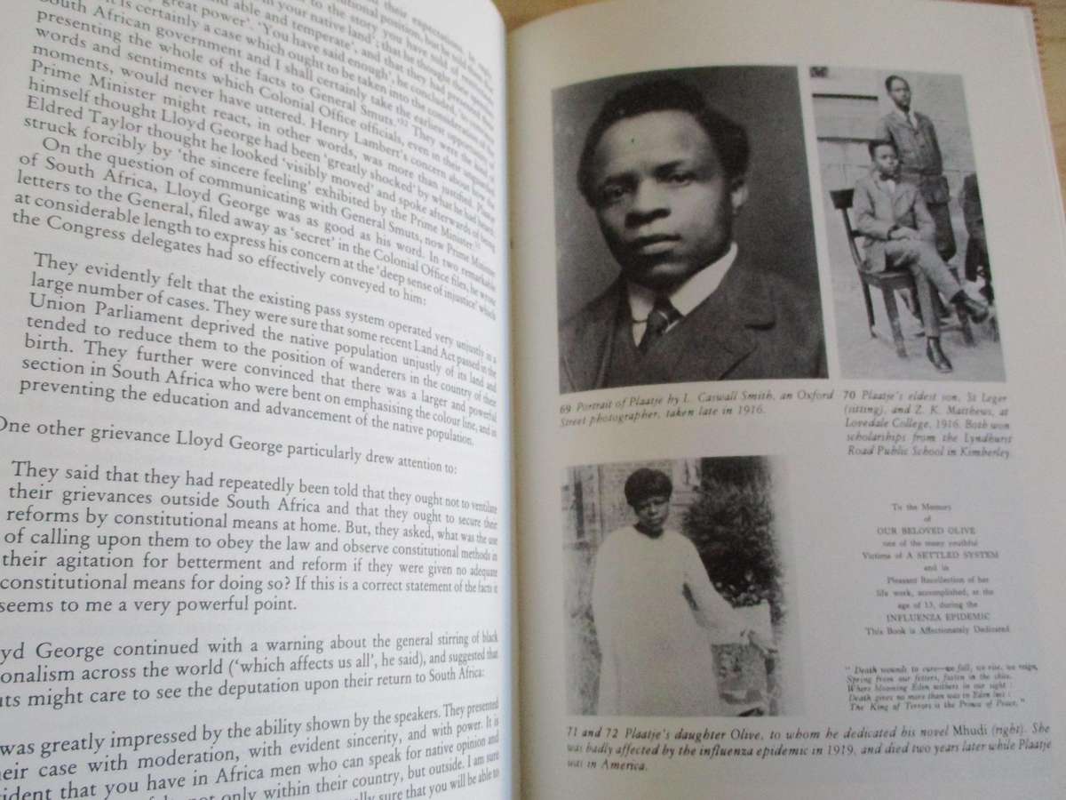 SOL PLAATJE - A BIOGRAPHY. Solomon Tshekisho Plaatje 1876-1932
