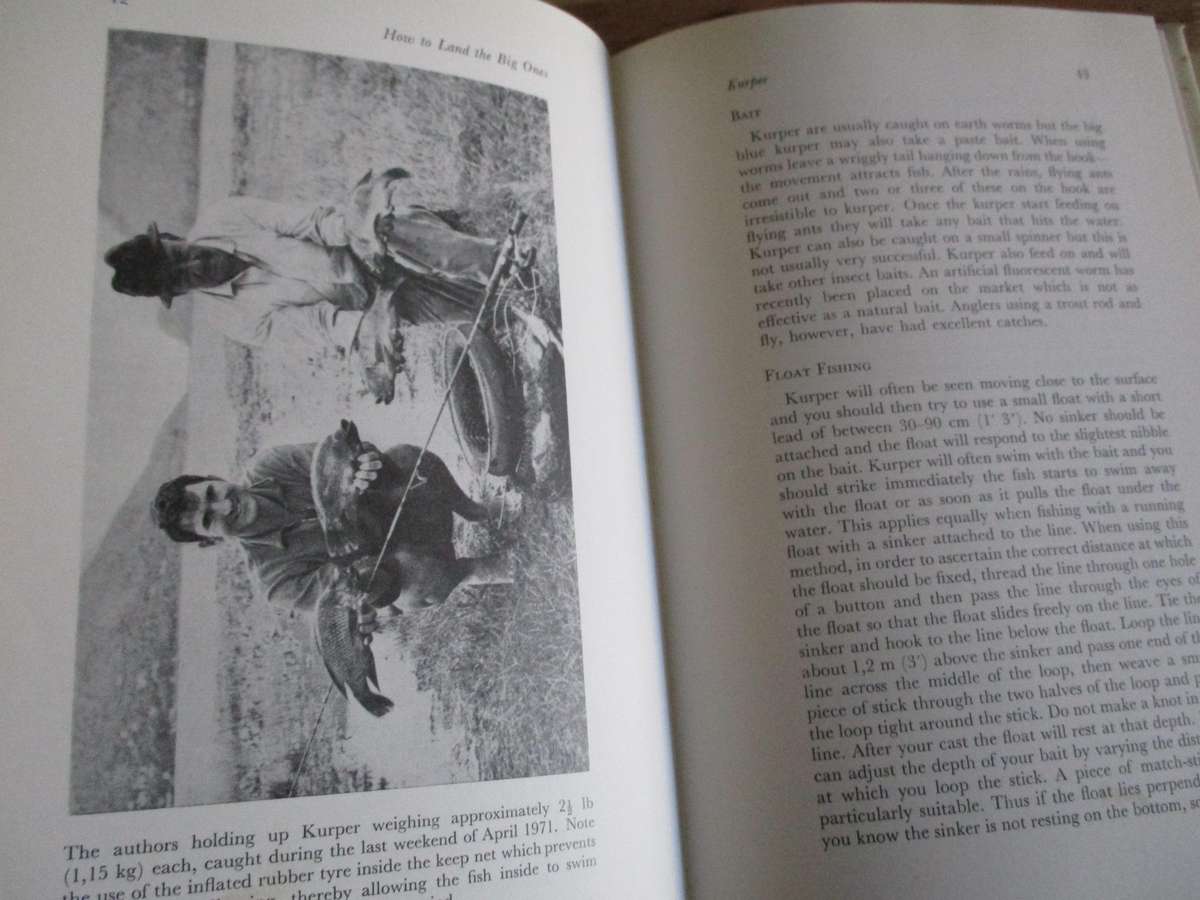 Techniques of Fresh Water Fishing in South Africa - How to Land the Big Ones. Signed Michael Salomon