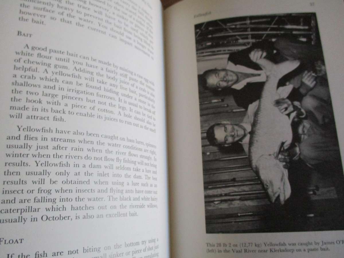 Techniques of Fresh Water Fishing in South Africa - How to Land the Big Ones. Signed Michael Salomon