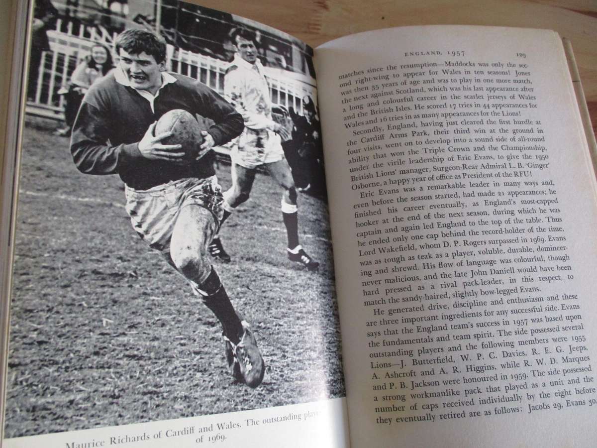 Rugby - Men, Matches & Moments. By JBG Thomas