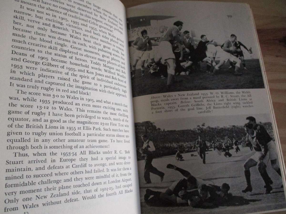 Rugby - Men, Matches & Moments. By JBG Thomas