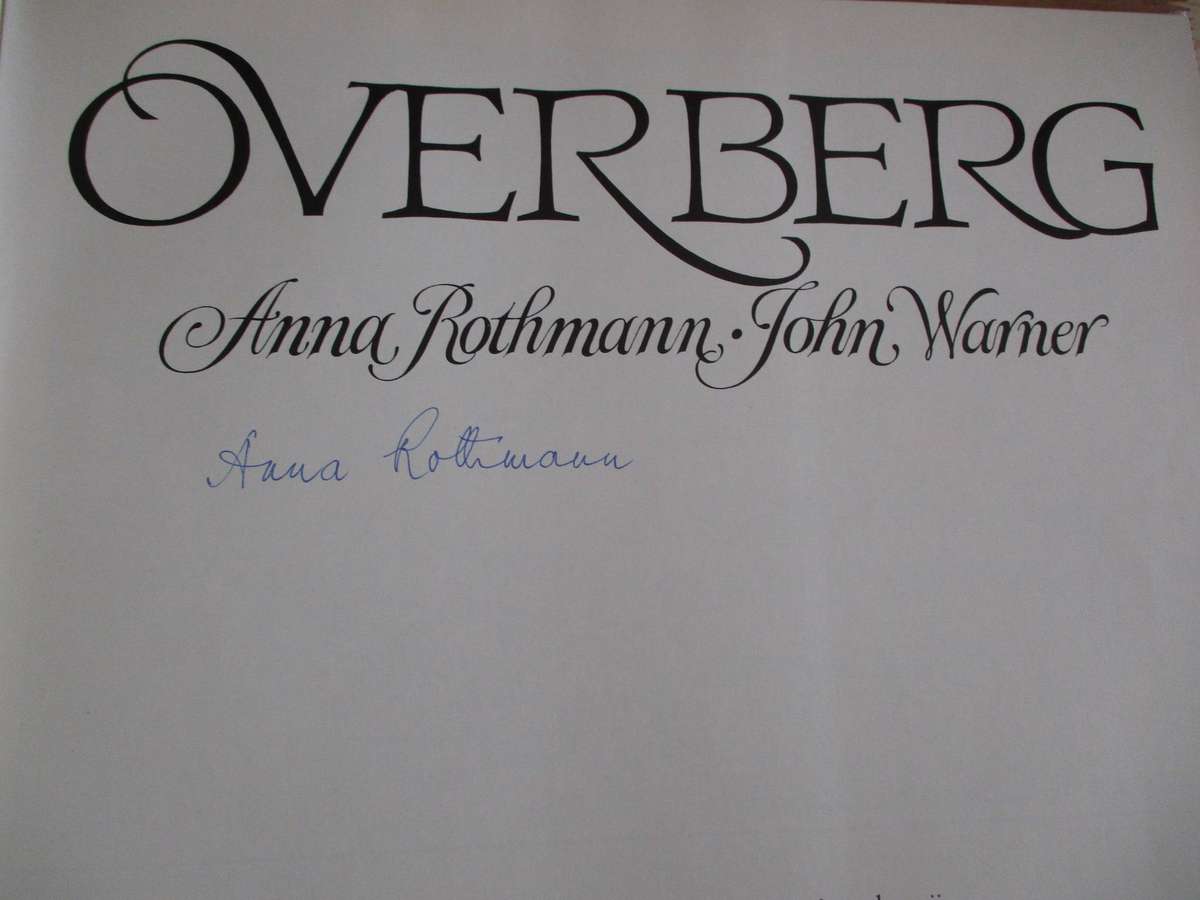 OVERBERG - By Anna Rothman (Signed) & John Warner