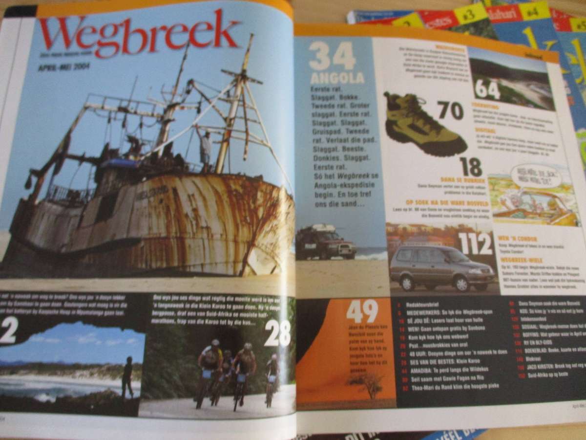 Wegbreek - Die eerste 6 uitgawes