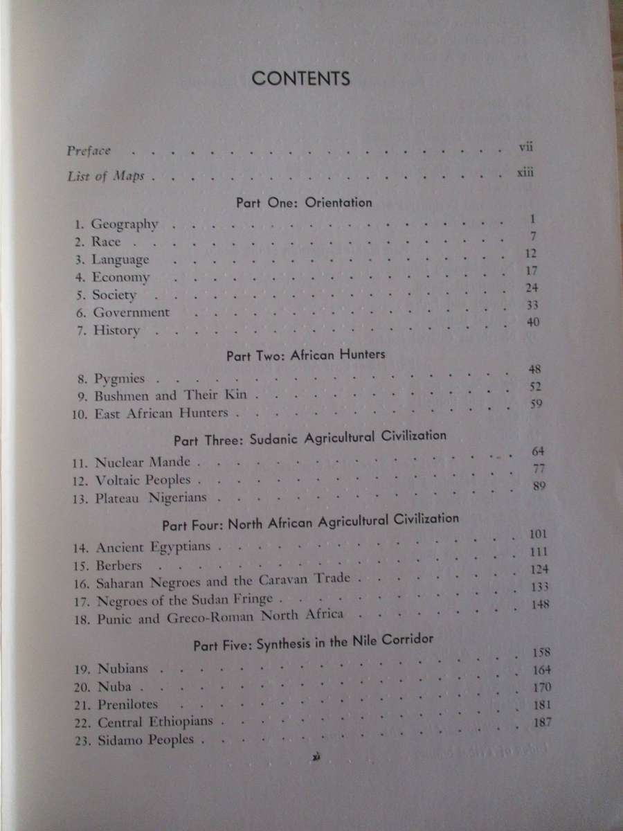 Africa - Its Peoples and their Culture History