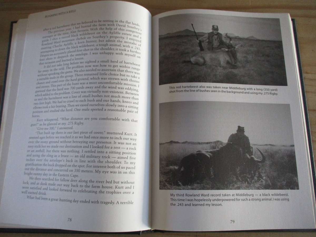 Roaming with a Rifle. By Michael Callender (Signed) No 245/1000