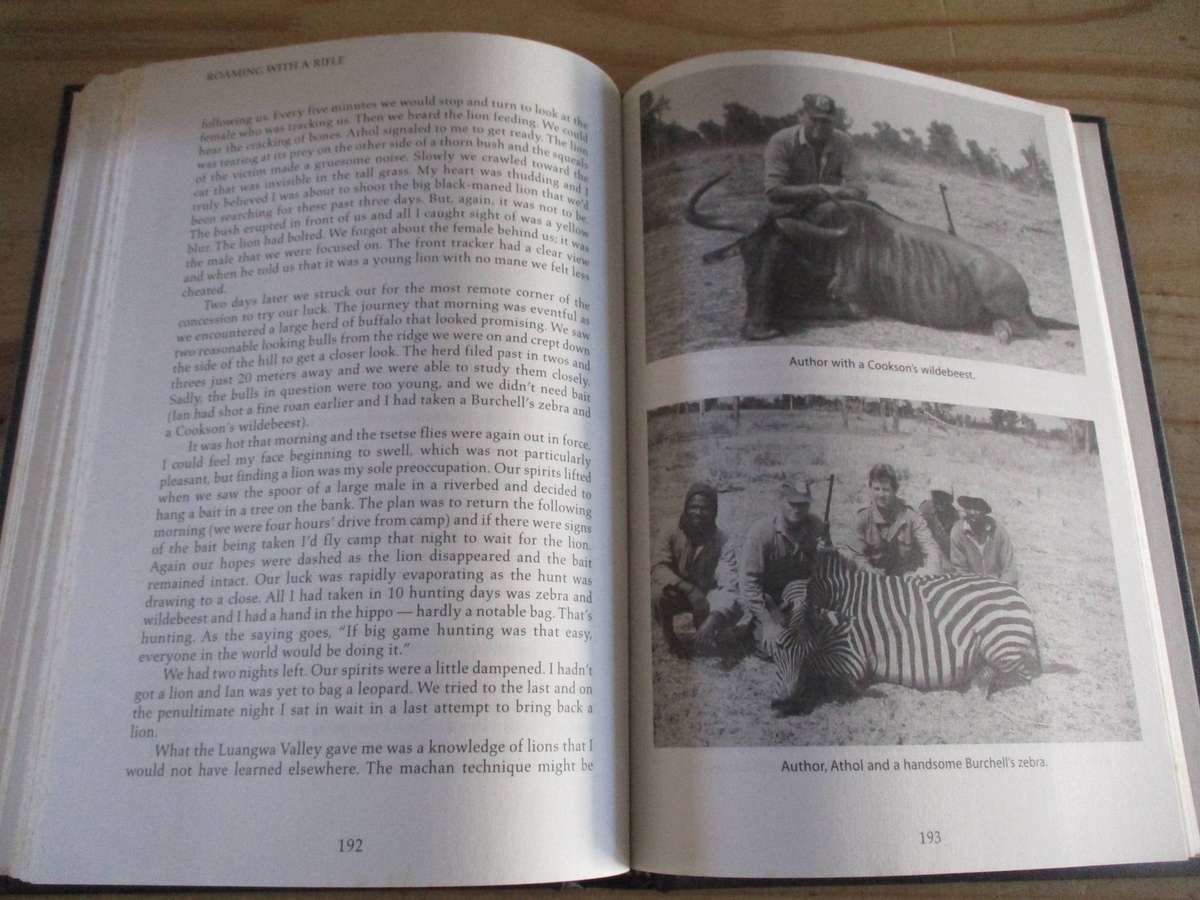 Roaming with a Rifle. By Michael Callender (Signed) No 245/1000