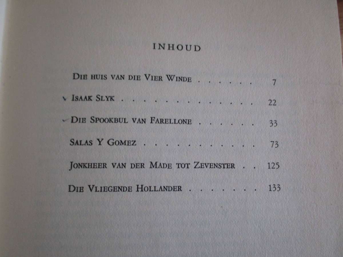 Eugene Marais - Die huis van die vier winde
