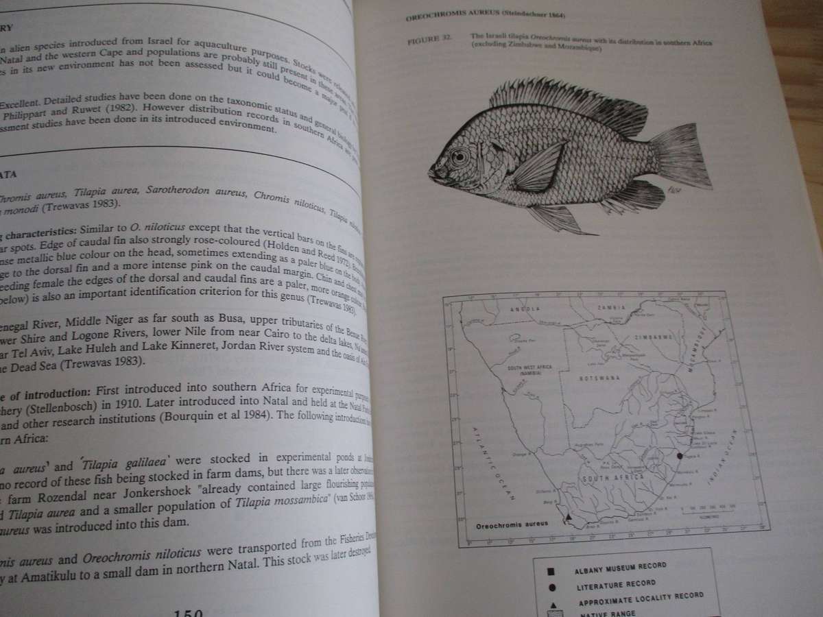 Atlas of alien and translocated indigenous aquatic animals in southern Africa