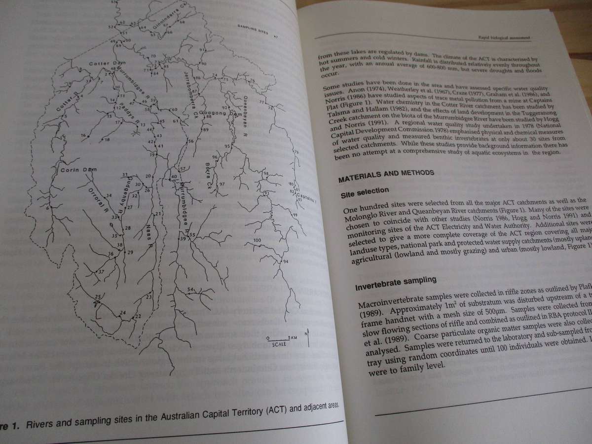 Classification of rivers and environmental health indicators - A Joint SA/ Australian Workshop