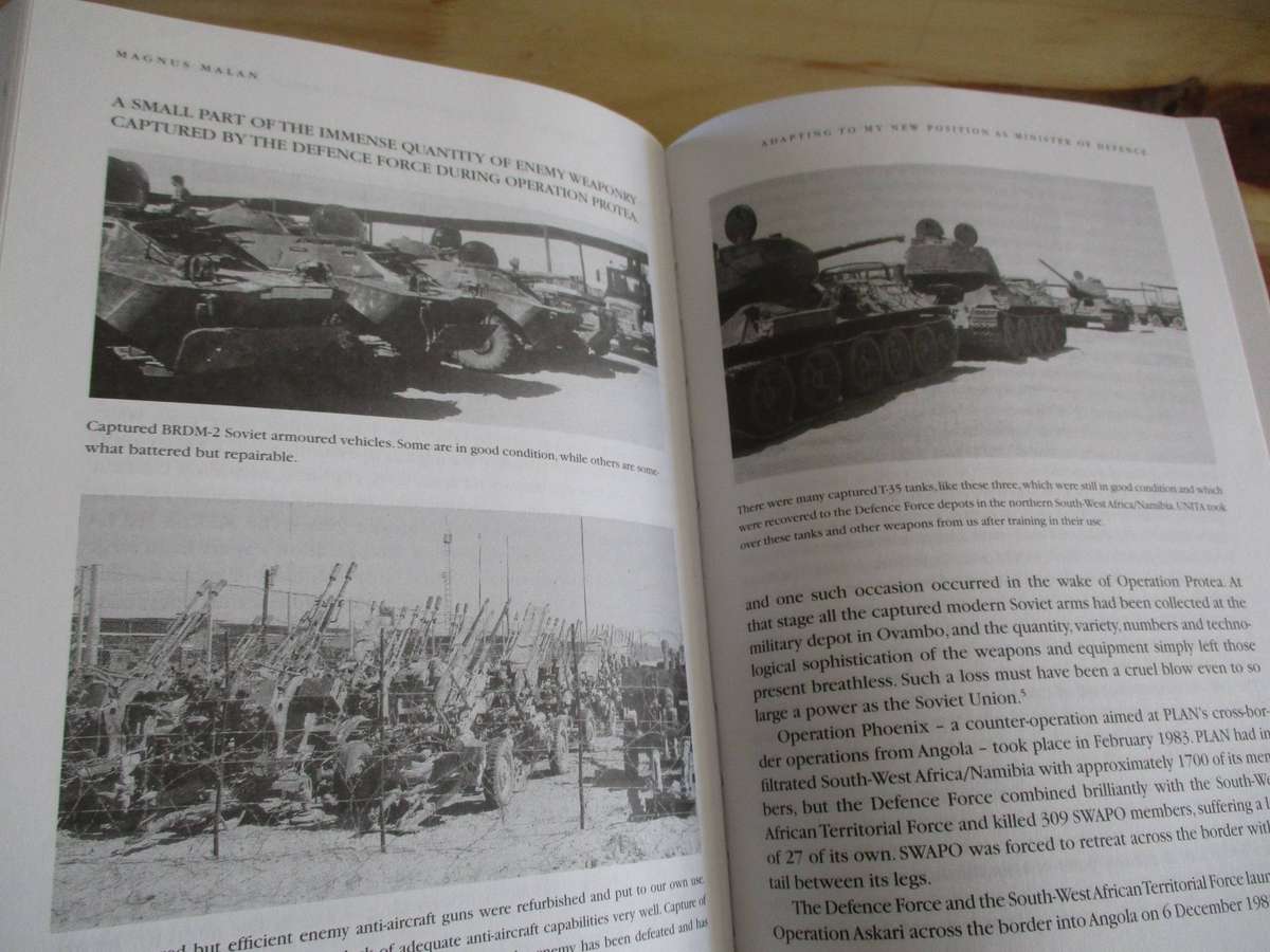 MAGNUS MALAN - My life with the SA Defence Force - SIGNED COPY