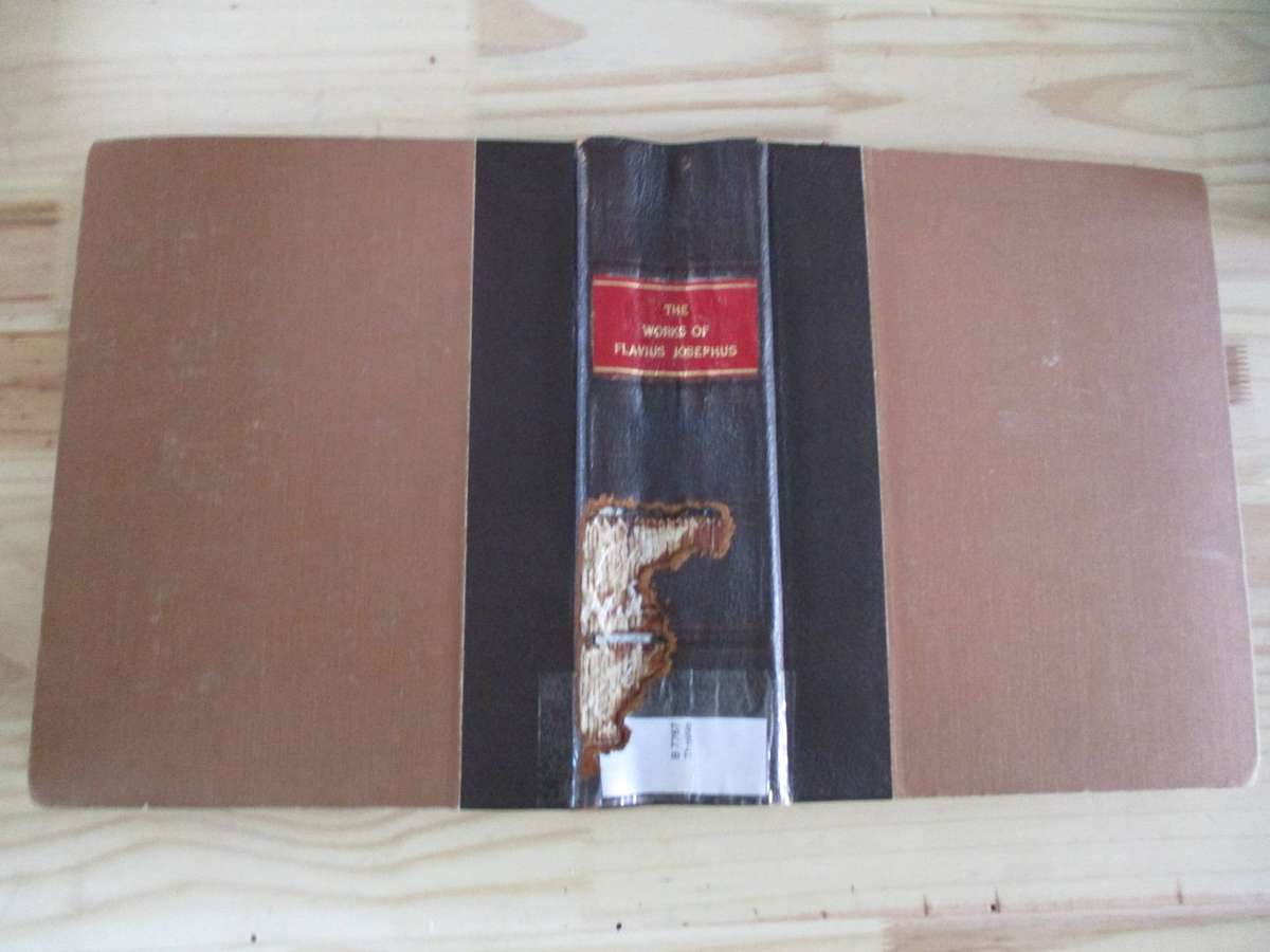 The Works of Flavius Josephus. Printed 1777