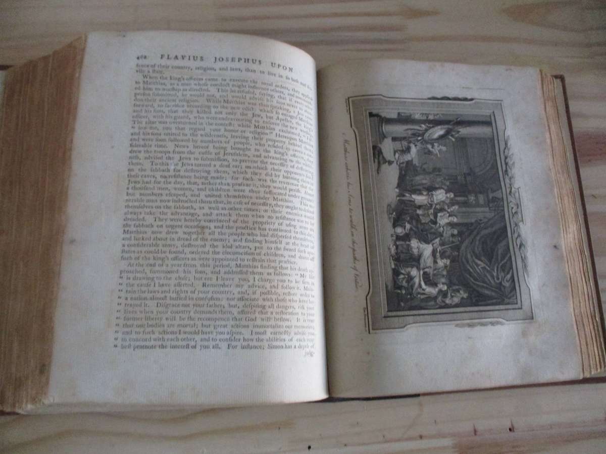 The Works of Flavius Josephus. Printed 1777