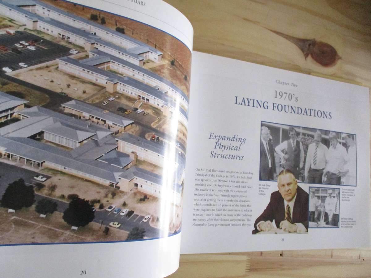 Where the Eagle Soars - Illustrated History of the VAAL UNIVERSITY OF TECHNOLOGY. Signed by Rector