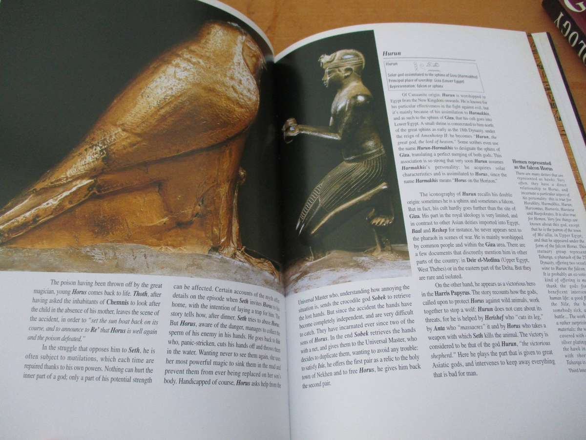 2 Mythology Books: Egyptian Mythology & Greek Mythology