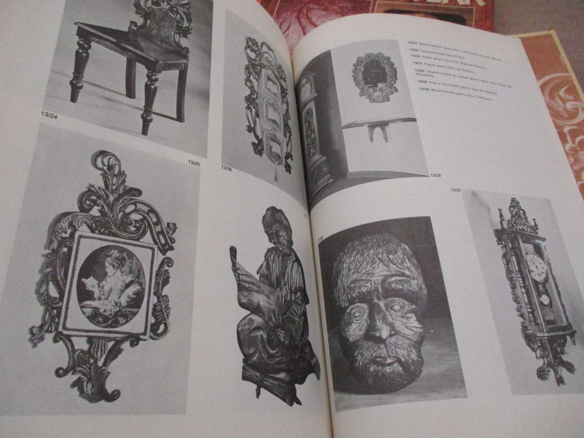 4 Woodcarving books / Houtsnywerk