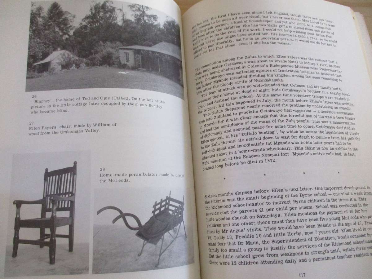 SIGNED. Dear Louisa  History of a pioneer family in Natal 1850-1888 Dr.R.E. Gordon