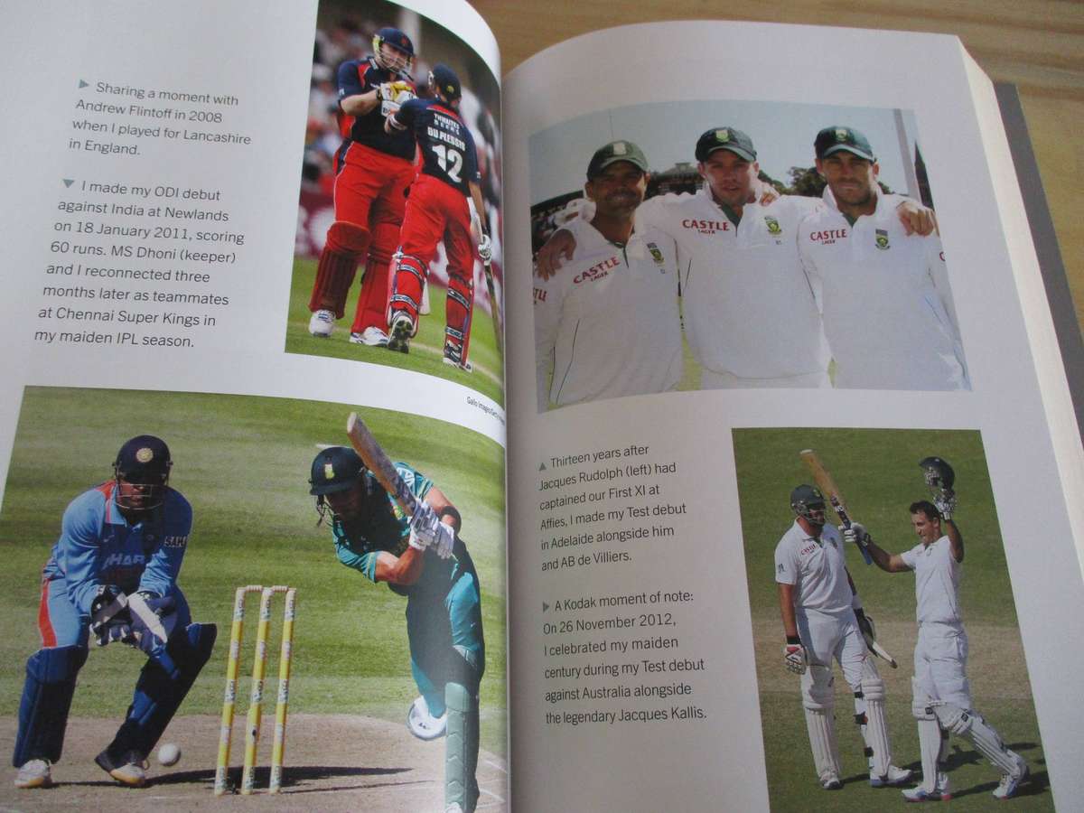 SIGNED.  FAF Through Fire The Autobiography