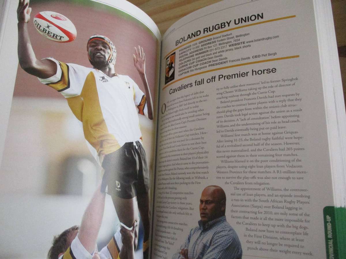 Rugby Annaul 2010 and 2011