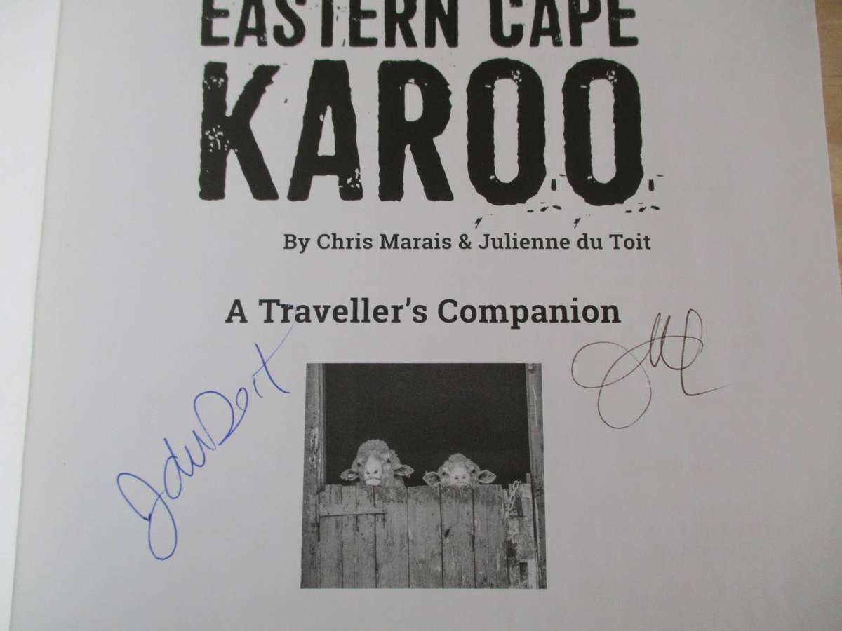Road Tripper - EASTERN KAROO - Signed Chris Marais & Julienne du Toit