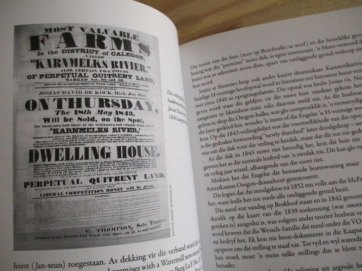 BOSKLOOF - 'n Overbergse Plaas. Thys de Villiers