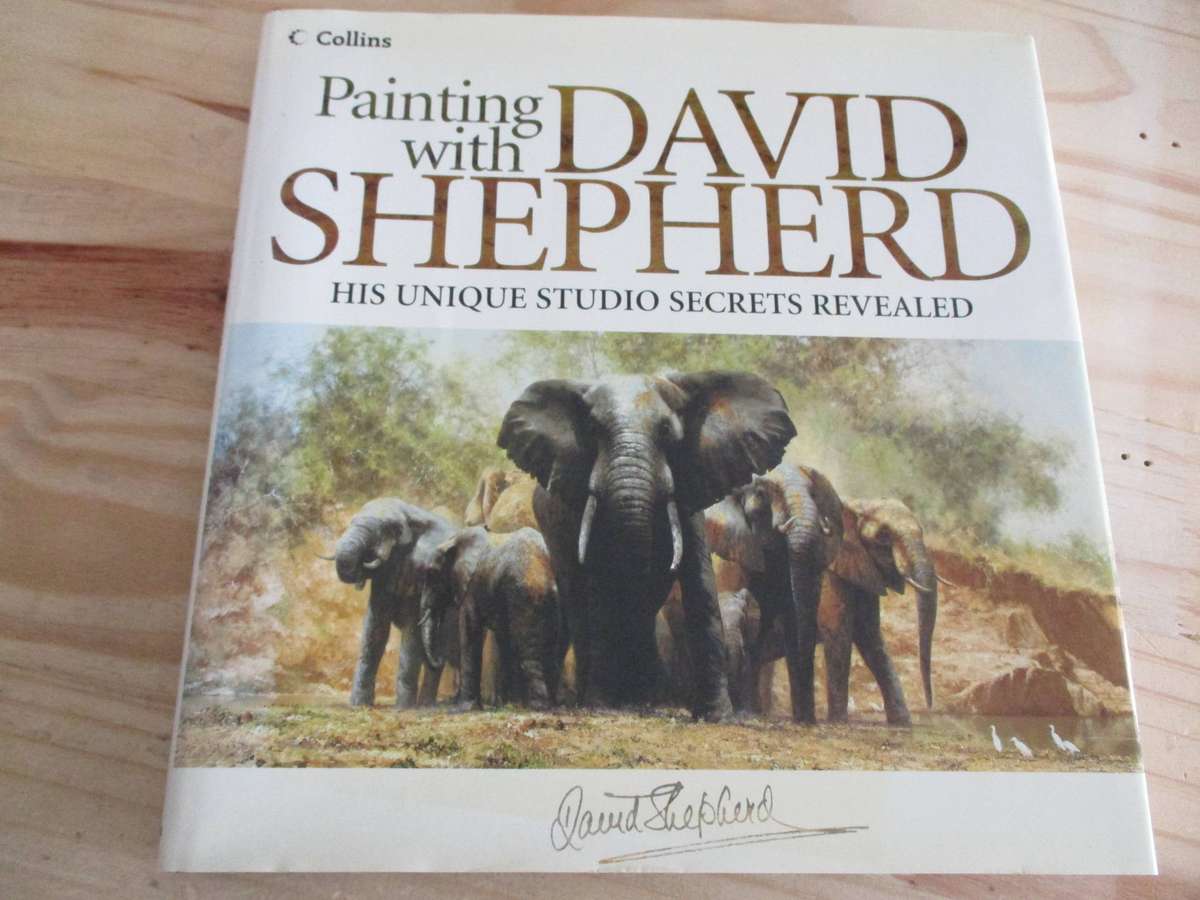 Painting with DAVID SHEPHERD. His unique studio secrets revealed