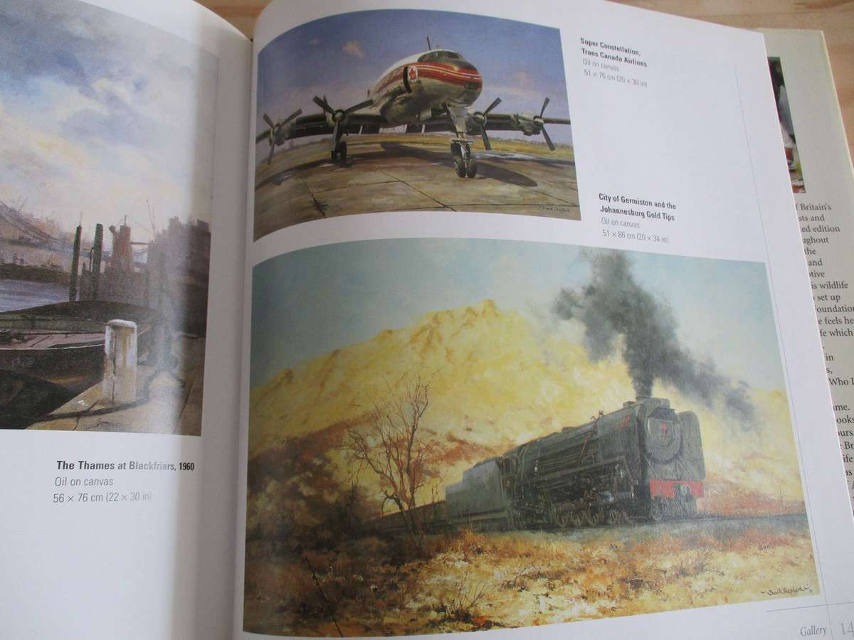 Painting with DAVID SHEPHERD. His unique studio secrets revealed