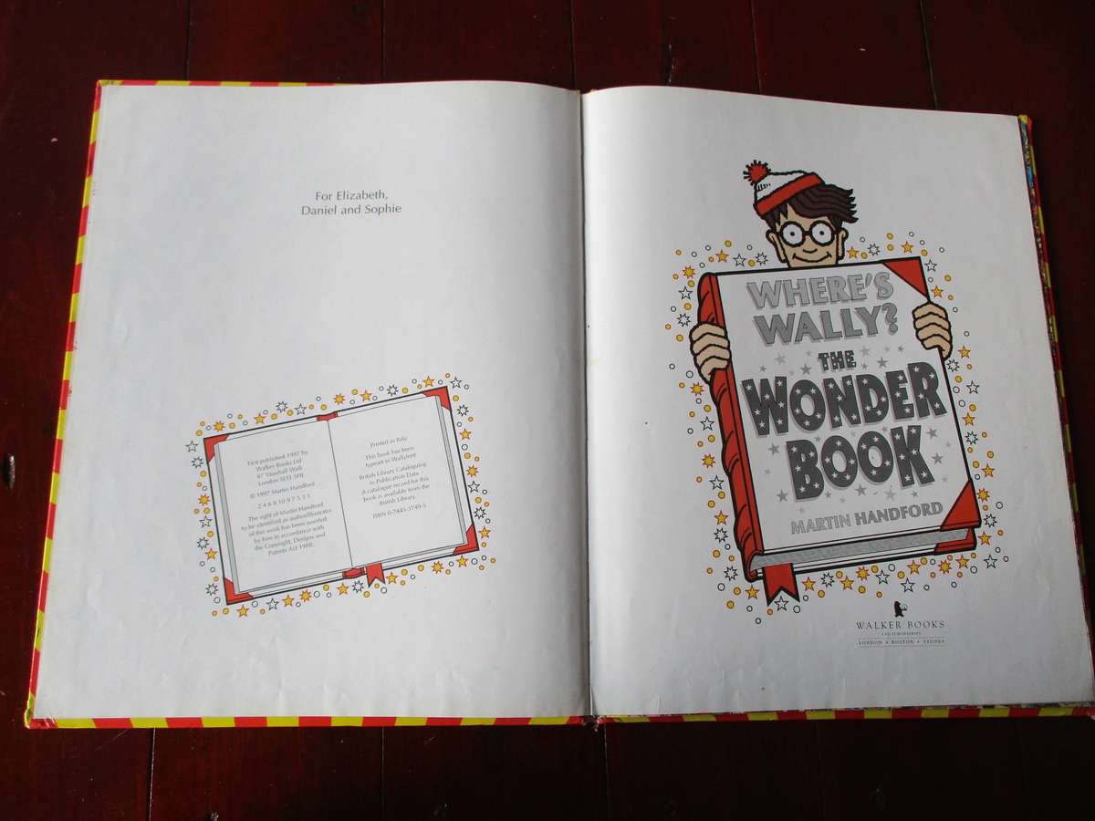 Where's Wally? The Wonder Book. 1997