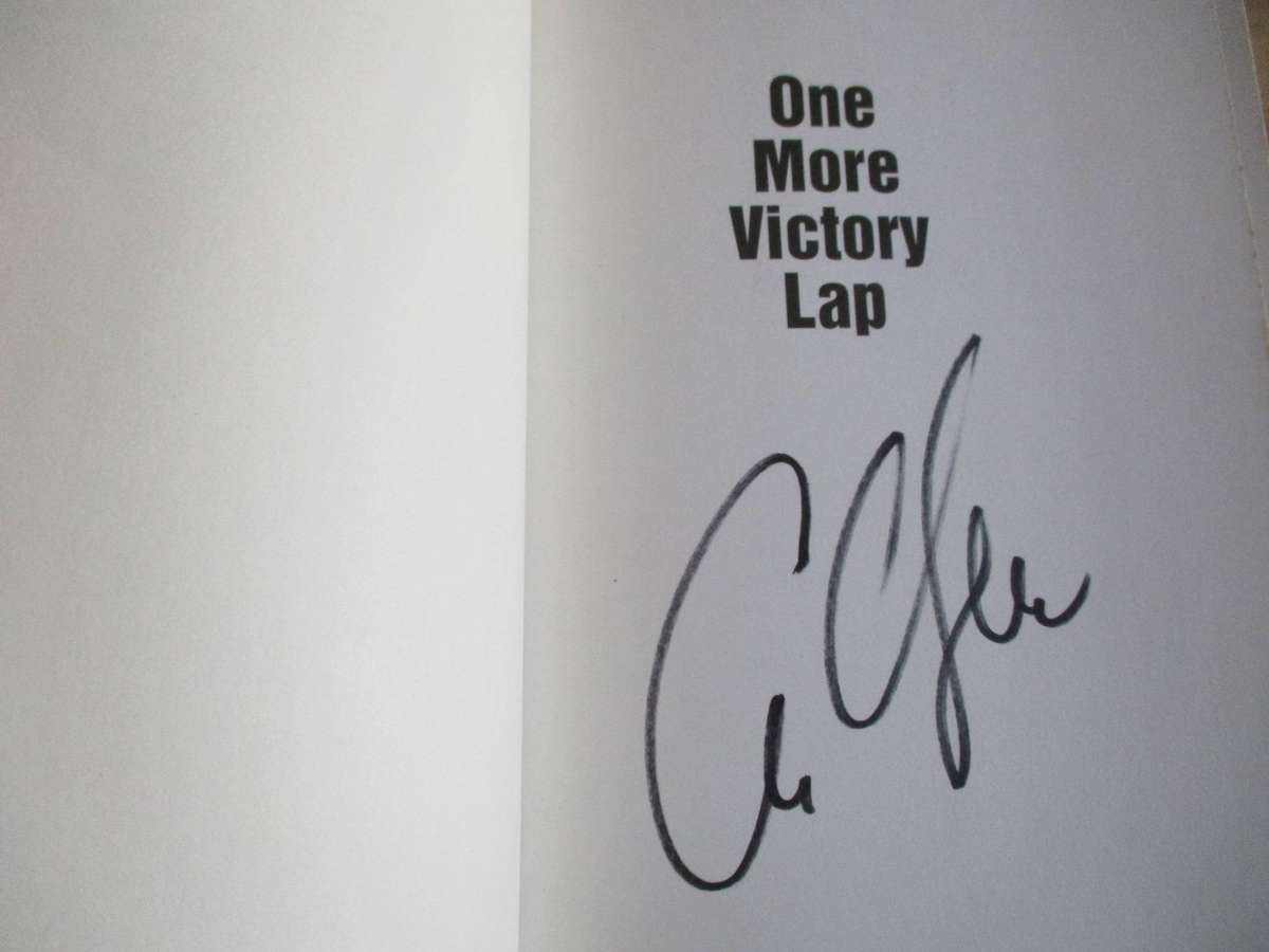 Signed copy. CARL LEWIS - One more victory lap