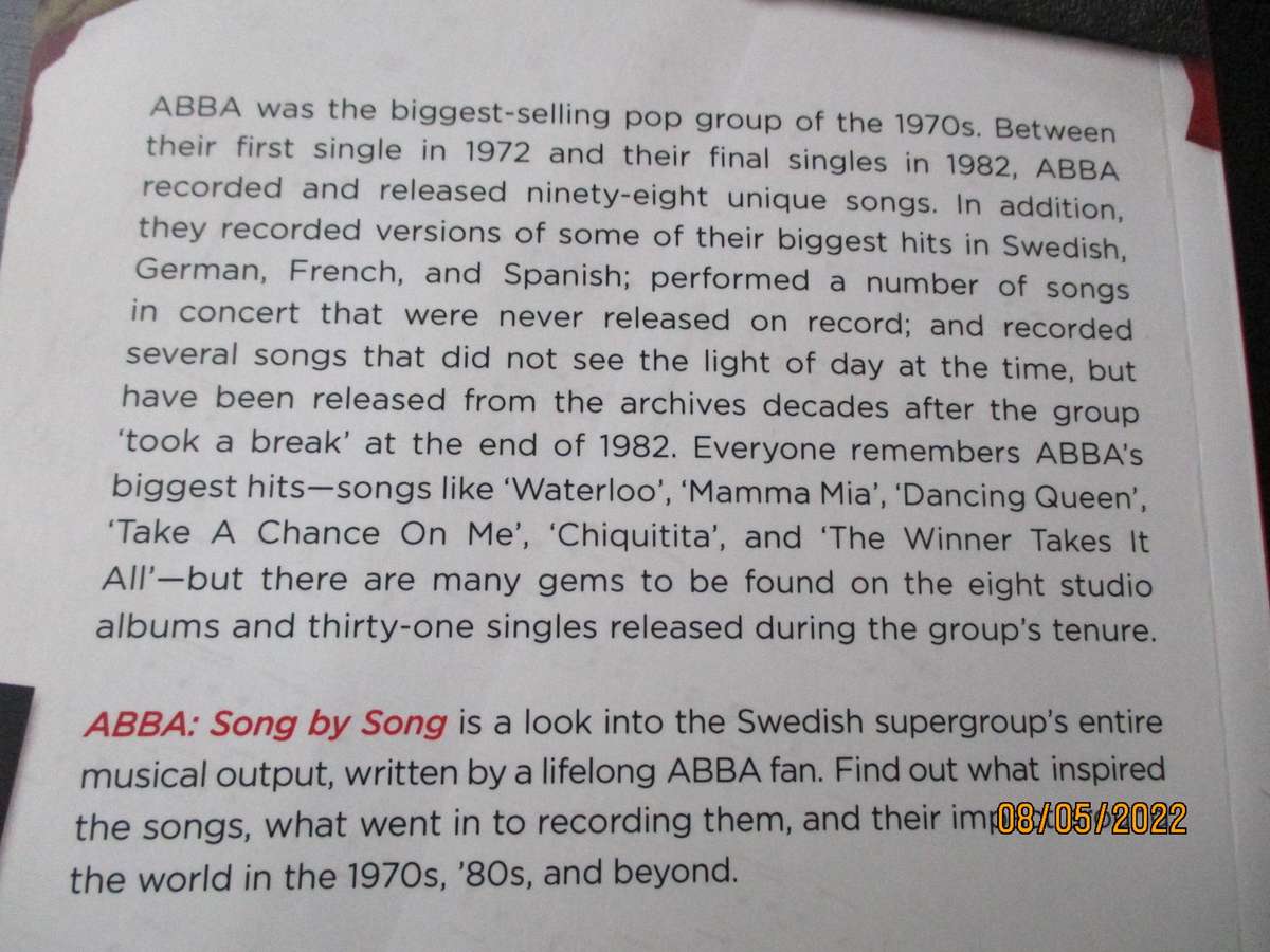 ABBA Song by Song (Ian Cole)