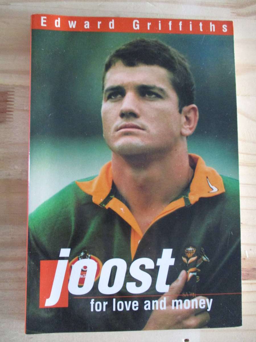JOOST- For Love and Money. SIGNED COPY Joost van der Westhuizen