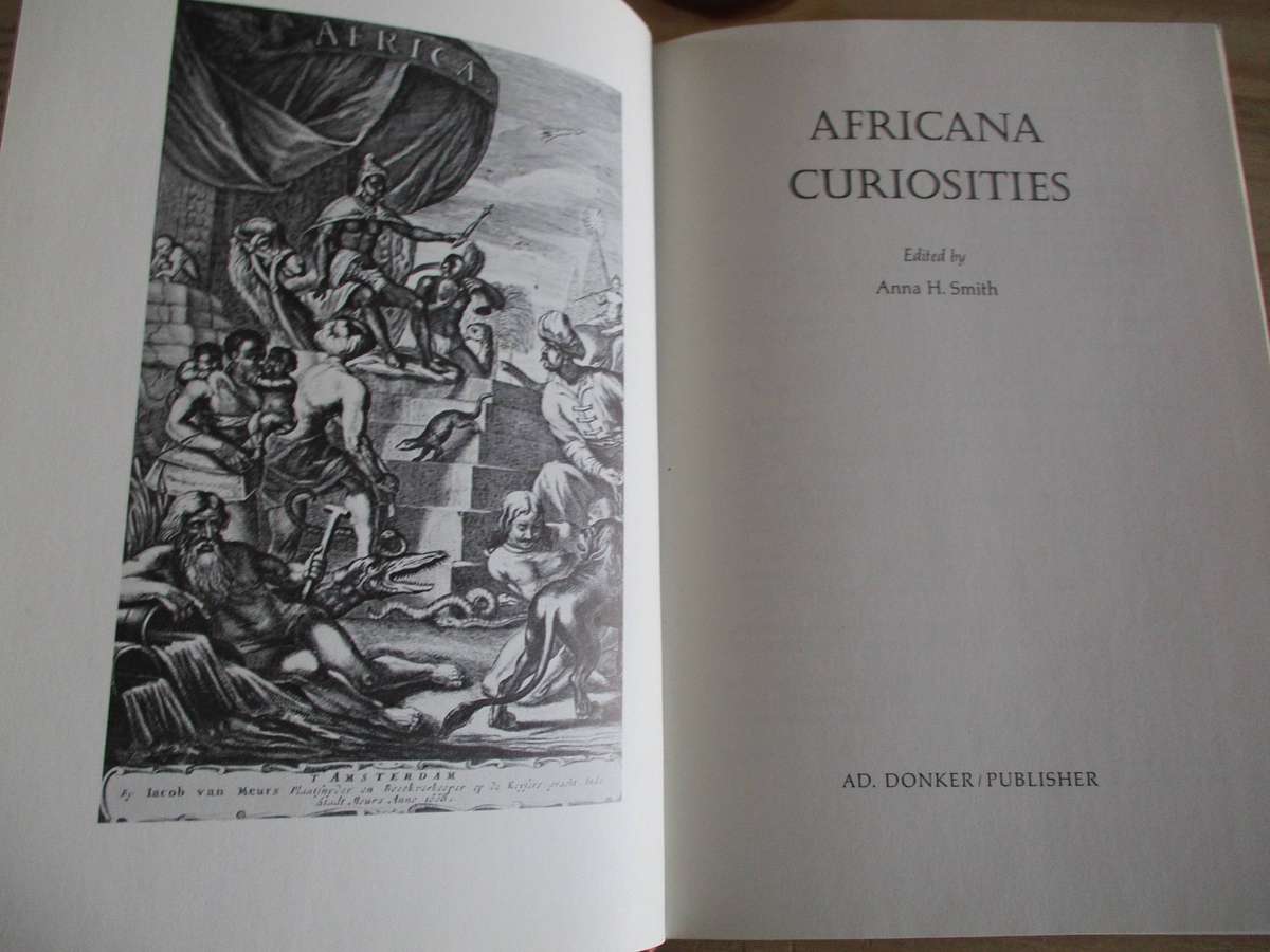 AFRICANA CURIOSITIES - Edited by Anna H Smith