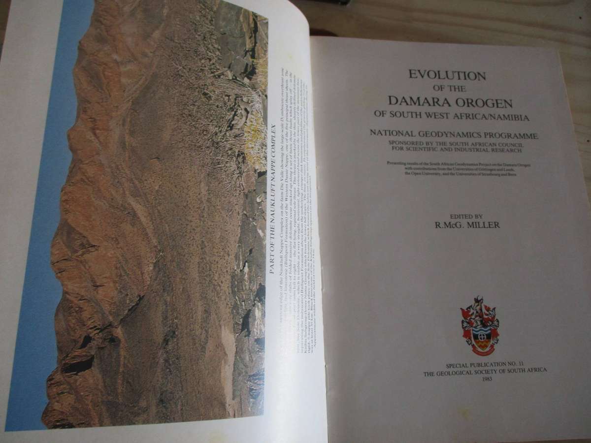 Evolution of the DAMARA OROGEN of South West Africa / Namibia
