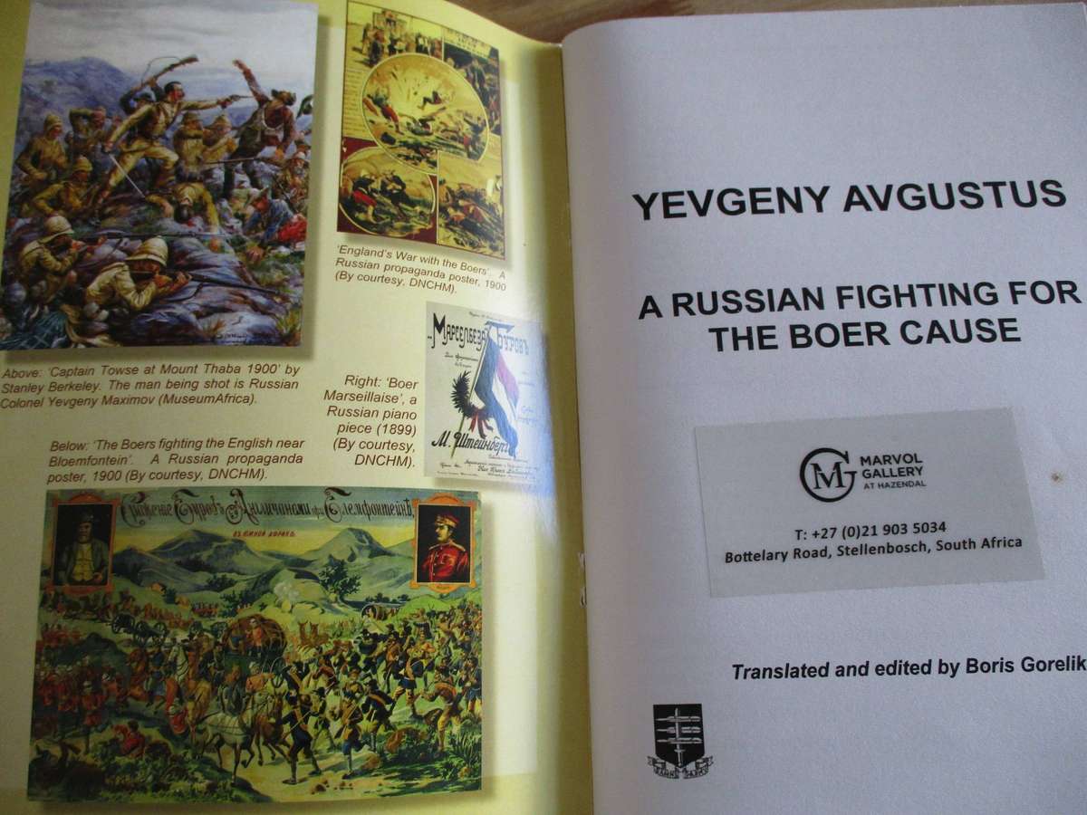 Yevgeny Avgustus - A Russian fighting for the Boer cause