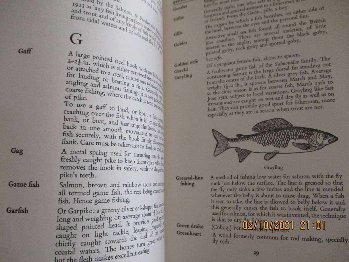 A Dictionary of Sporting Terms - Angling, Falconry, Game Shooting, Horsemanship, Hounds and Hunting