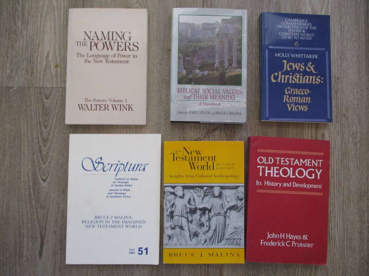 6 Old and New Testament theology books