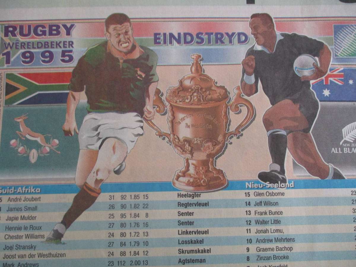 DIE BURGER Saterdag 24 Junie 1995 - Stilte voor die Bokke storm