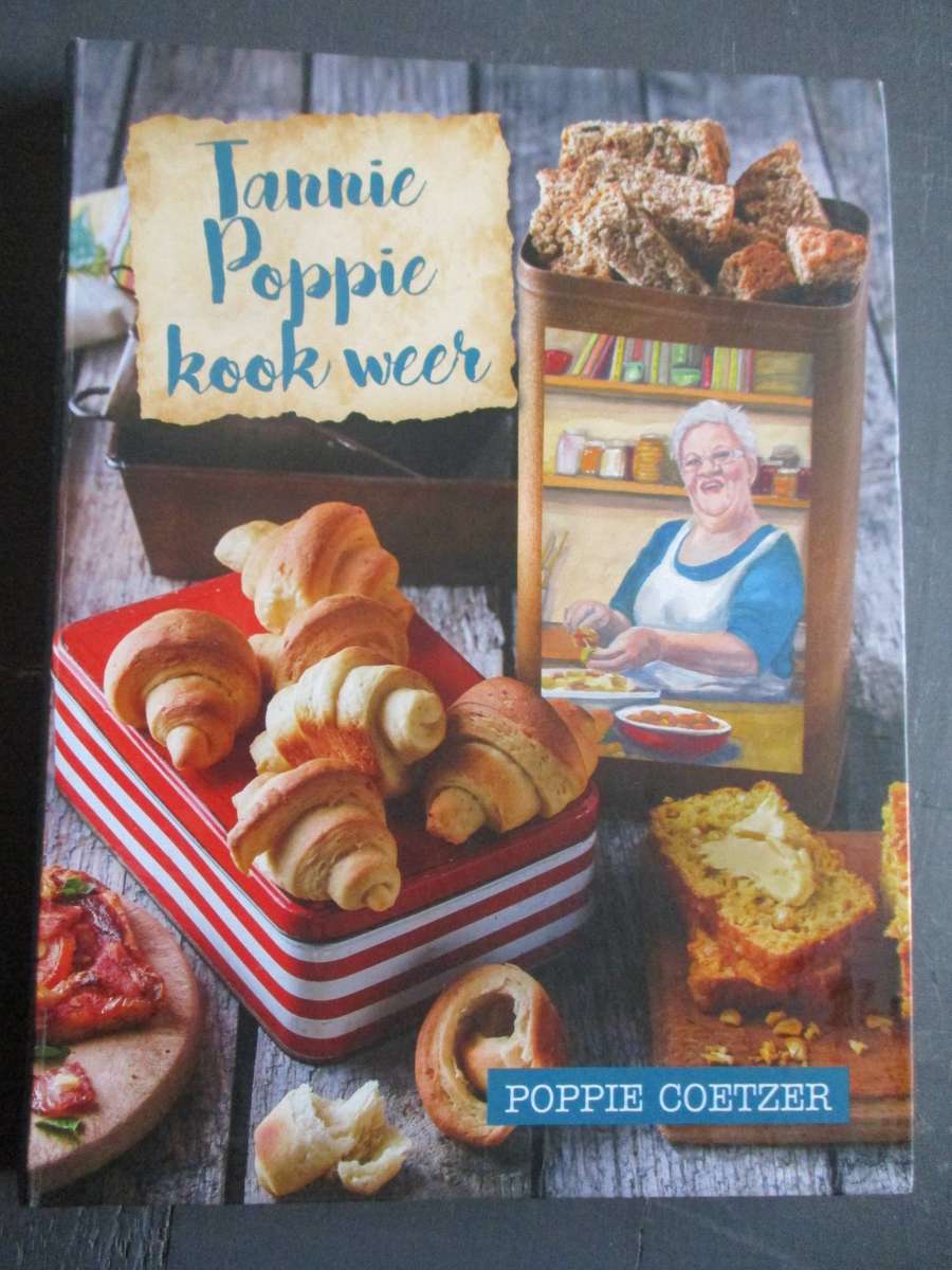 Tannie Poppie kook weer. Poppie Coetzer