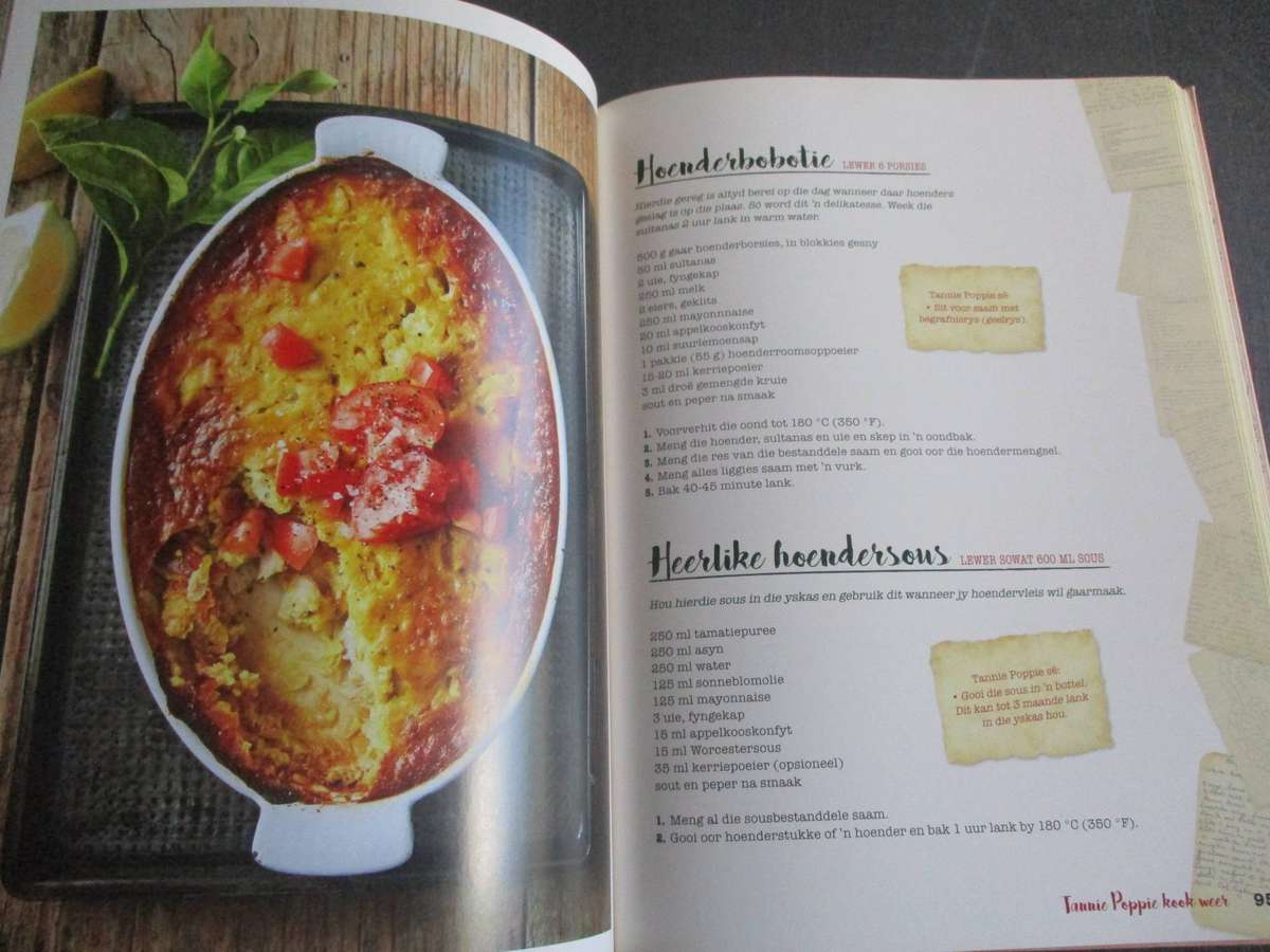 Tannie Poppie kook weer. Poppie Coetzer