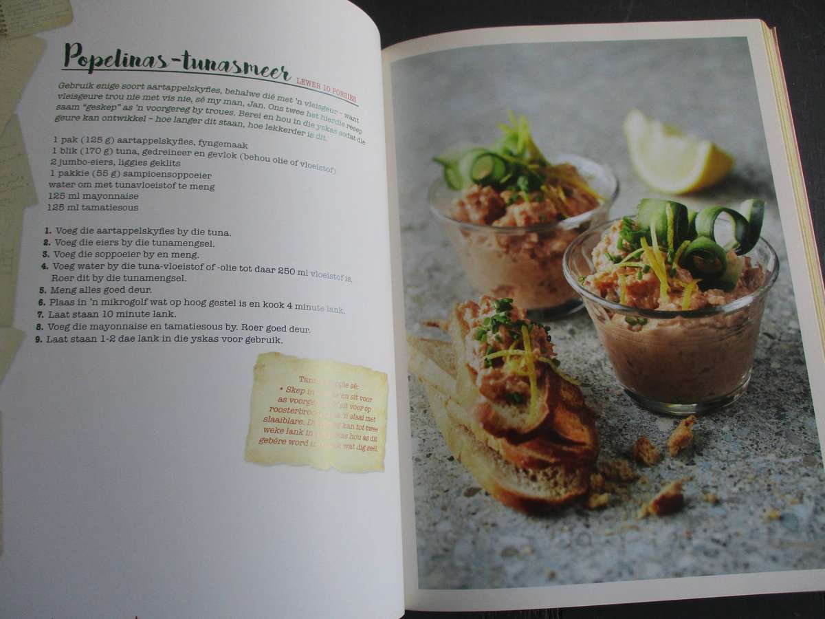 Tannie Poppie kook weer. Poppie Coetzer