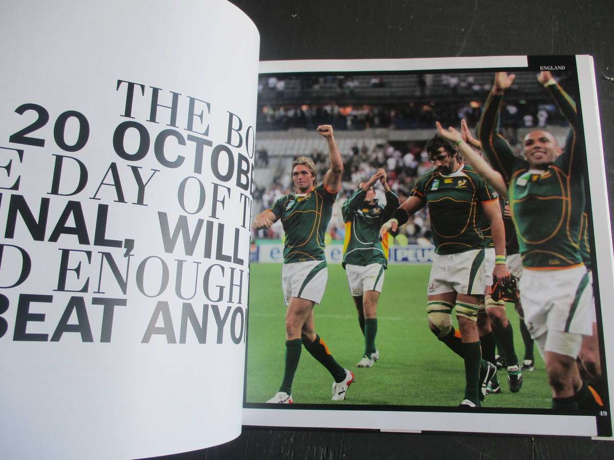 CHAMPIONS OF THE WORLD. Seven Magnificent Weeks. Springboks win RWC 2007)
