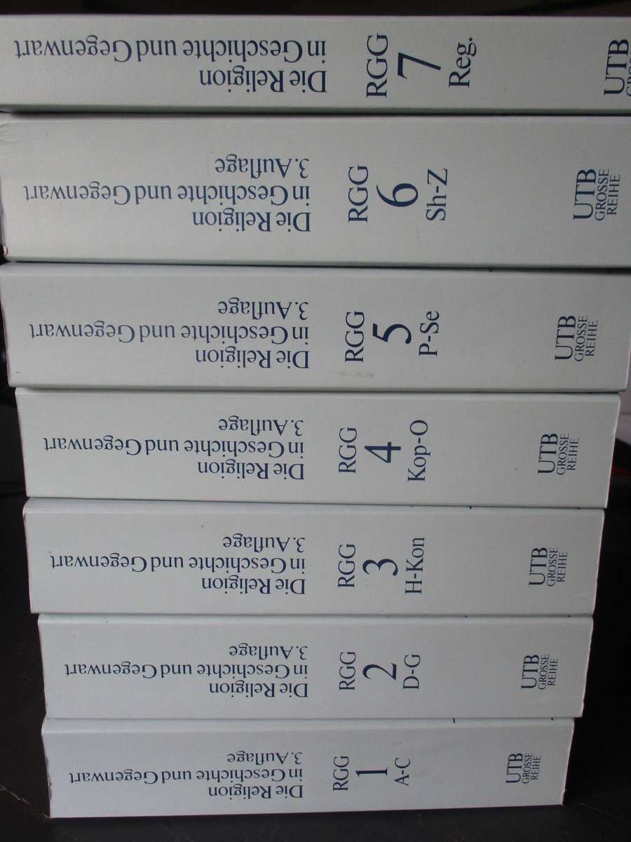 Die Religion in Geschichte und Gegenwart (Mohr/ Siebeck) 7 Volume Set