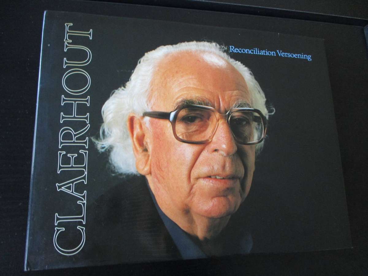 Claerhout: Reconciliation/ Versoening. Signed Vader Claerhout