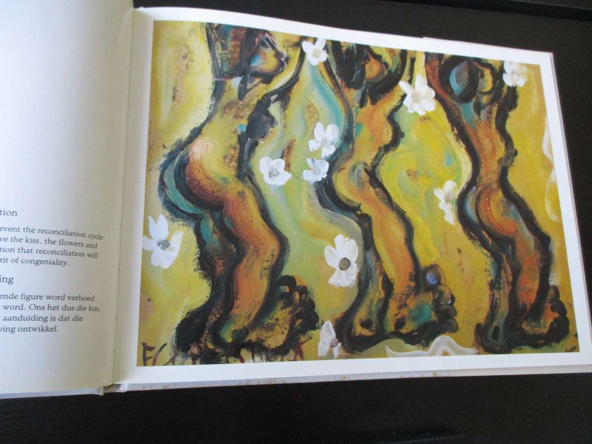 Claerhout: Reconciliation/ Versoening. Signed Vader Claerhout