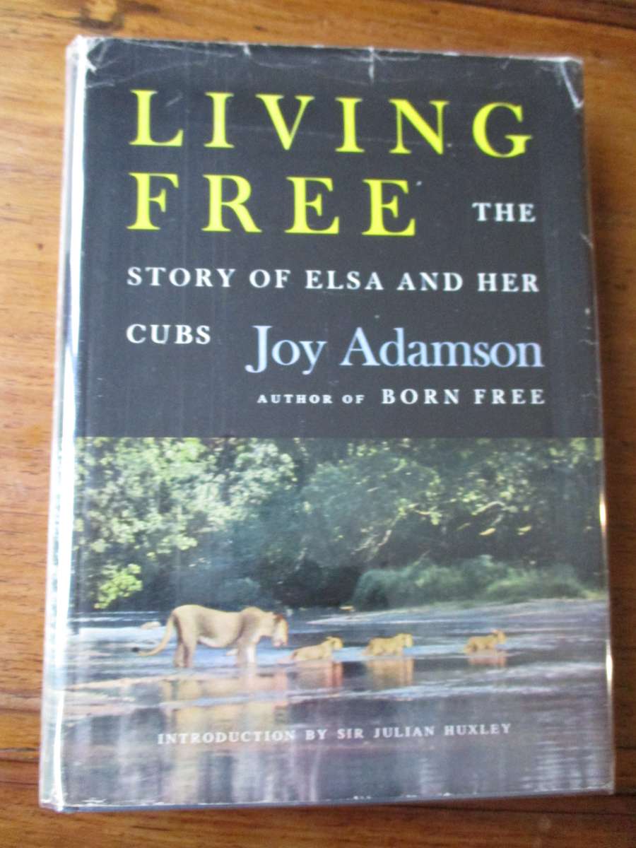 Living Free The story of Elsa and her cubs  Joy Adamson