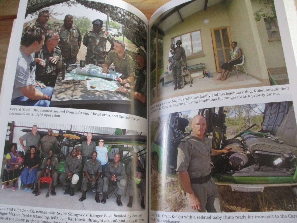 RHINO WAR. A General's Bold Strategy in the Kruger National Park. SIGNED Maj Gen Johan Jooste