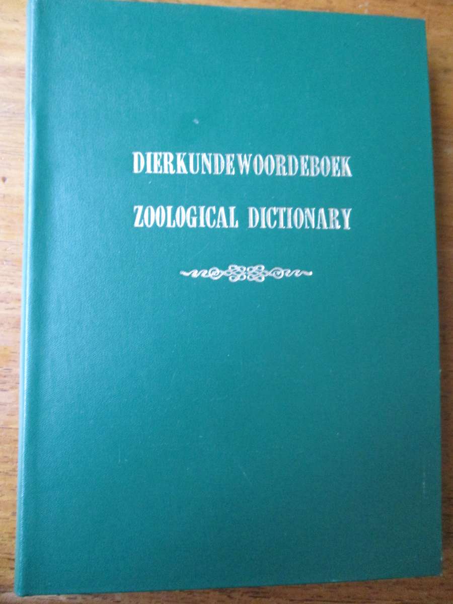 Dierkunde Woordeboek Zoological Dictionary