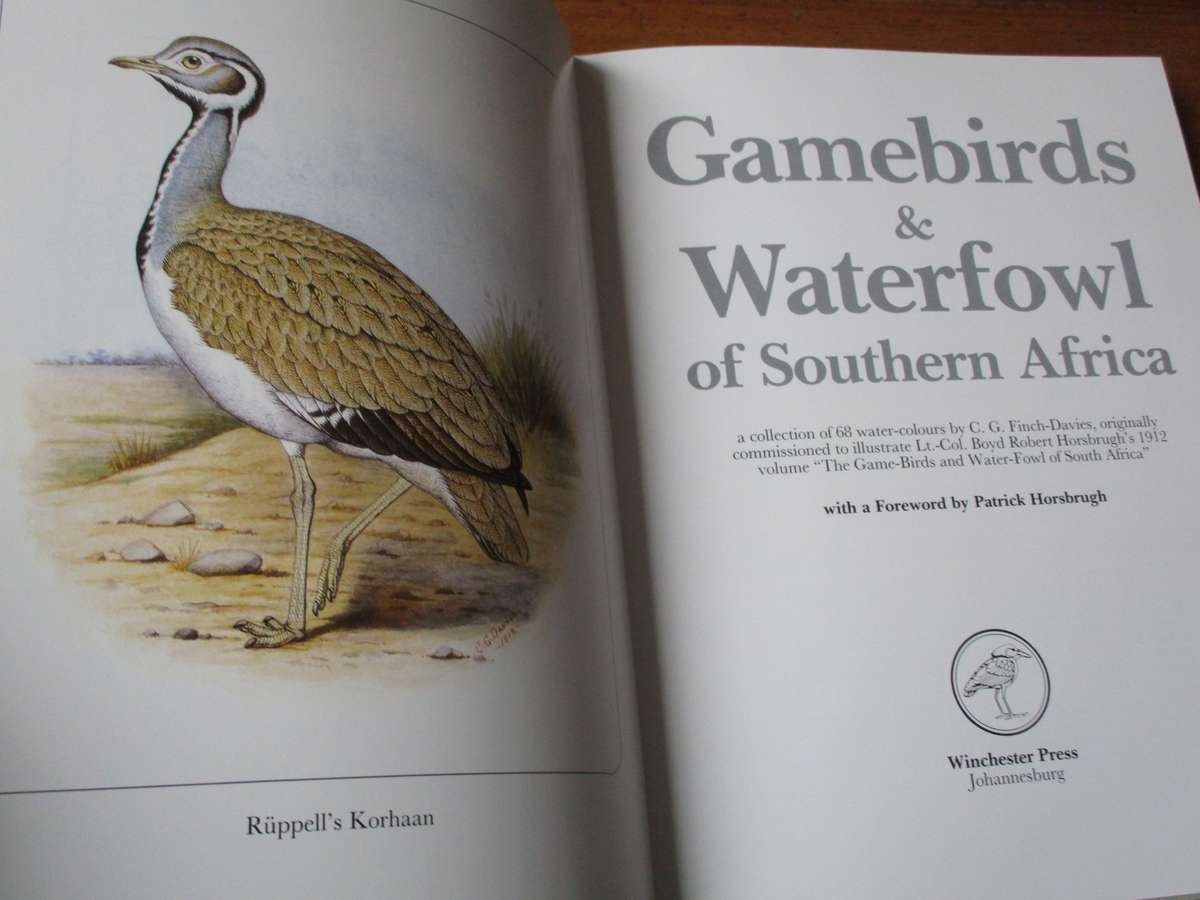 GAMEBIRDS & WATERFOWL OF SOUTHERN AFRICA  C.G. Finch-Davies