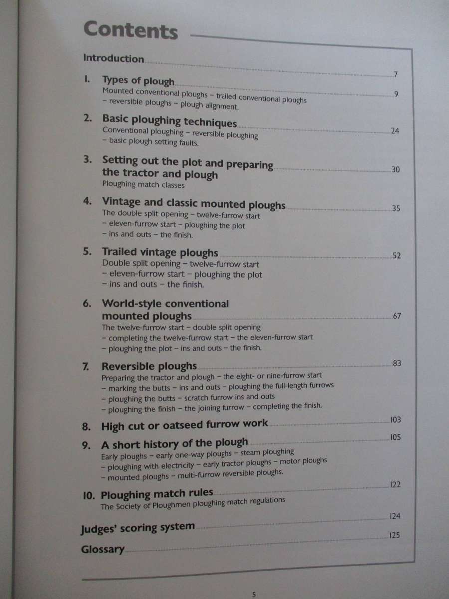 The Tractor Ploughing Manual. Edited by Brian Bell