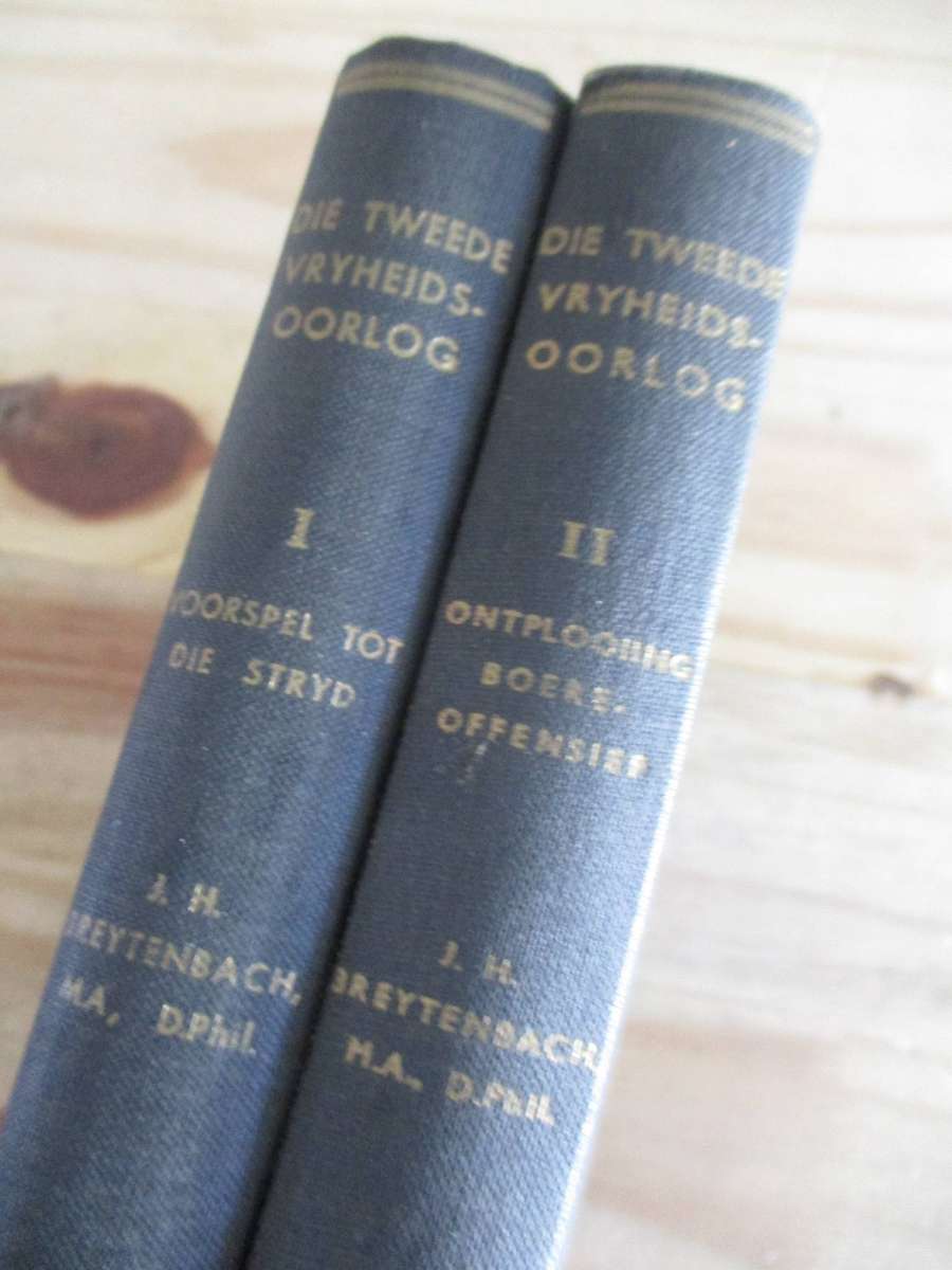 Die Tweede Vryheidsoorlog - JH Breytenbach - Volume I en II